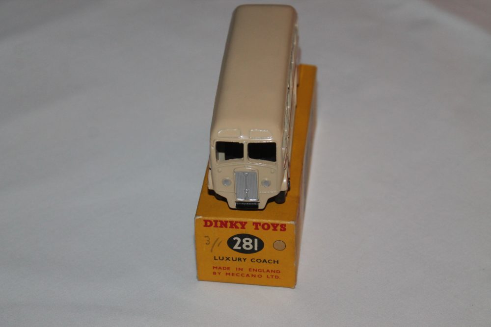 luxury coach dinky toys 281 front