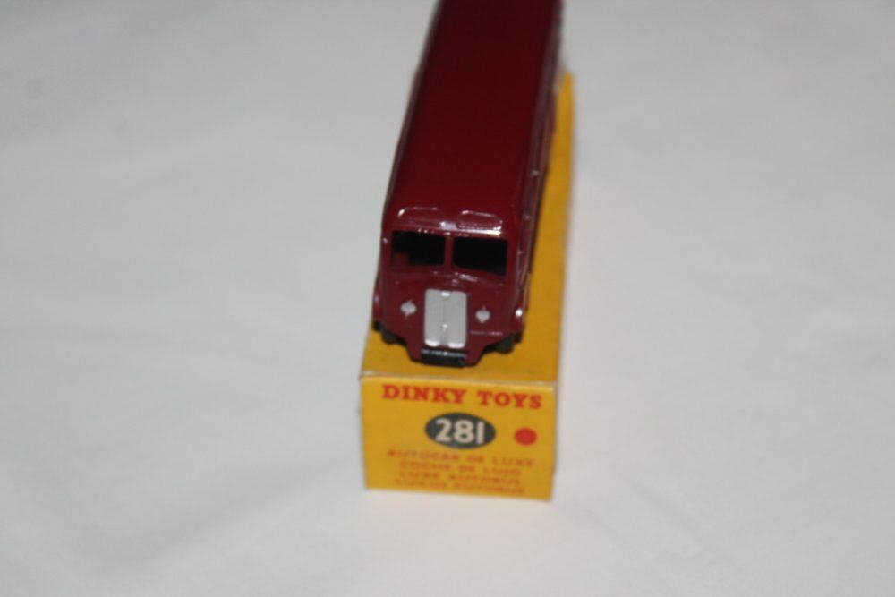 luxury coach dinky toys 281 front