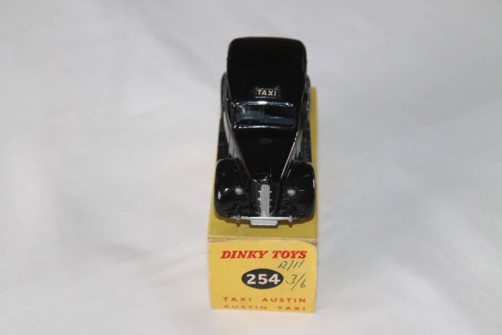 austin taxi dinky toys 254 front