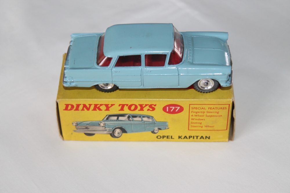 opel kapitan dinky toys 177 side