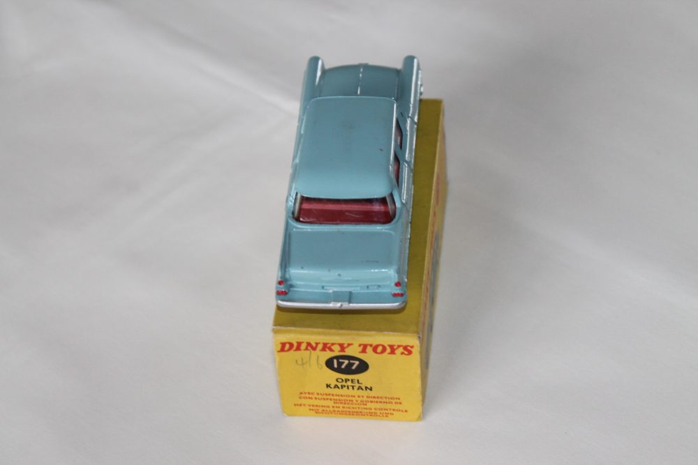 opel kapitan dinky toys 177 back
