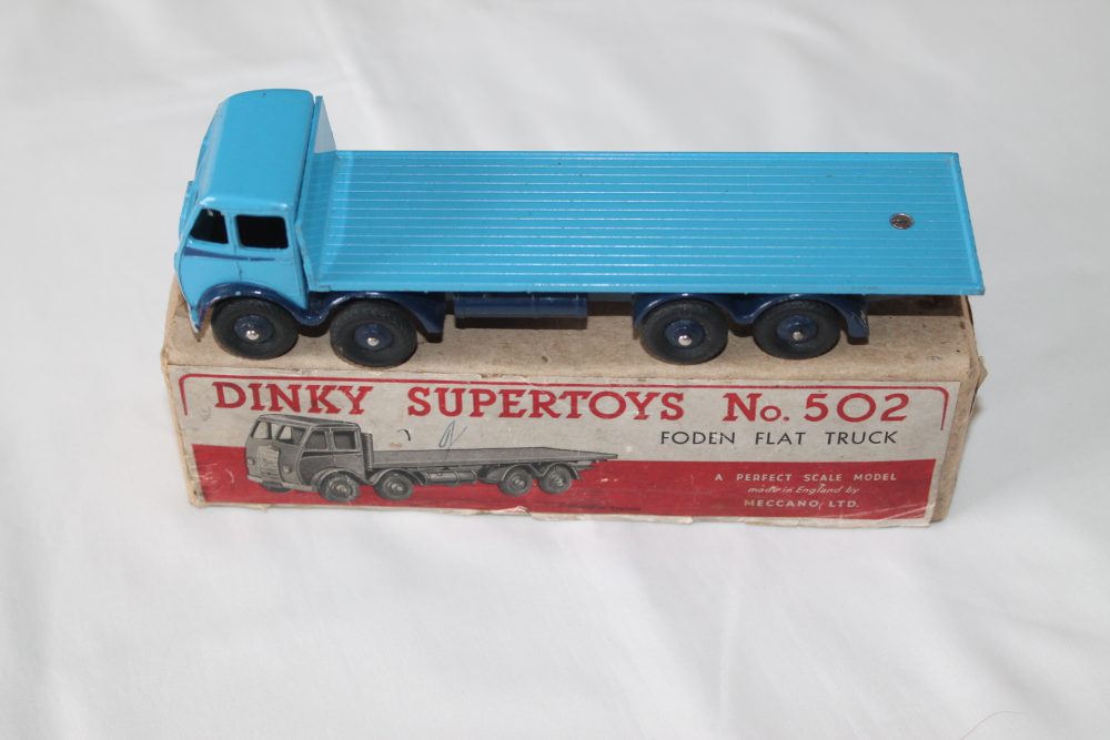 foden flat truck 1st cab dinky toys 502