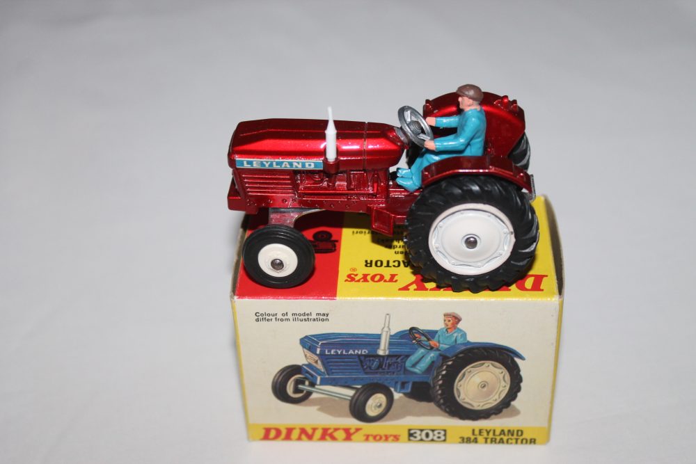 leyland 384 tractor dinky toys 308