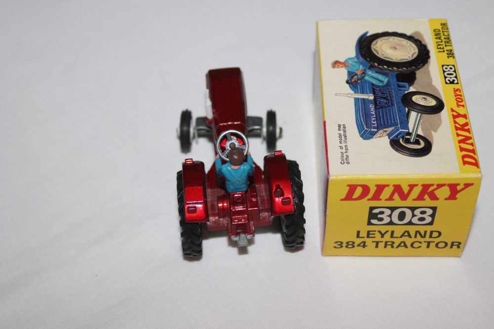 leyland 384 tractor dinky toys 308 back