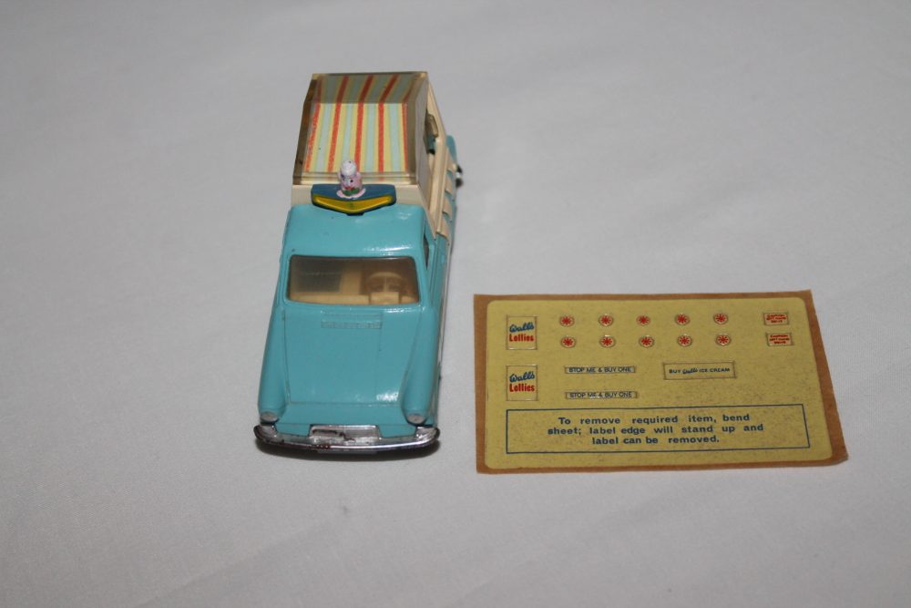 walls ice cream van ford thames corgi toys 447 front