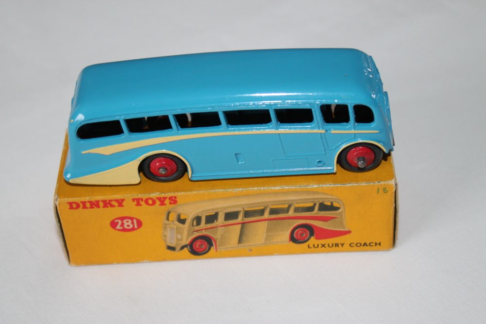 luxury coach dinky toys 281 side