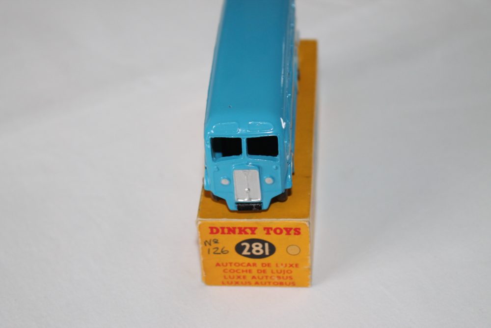 luxury coach dinky toys 281 front