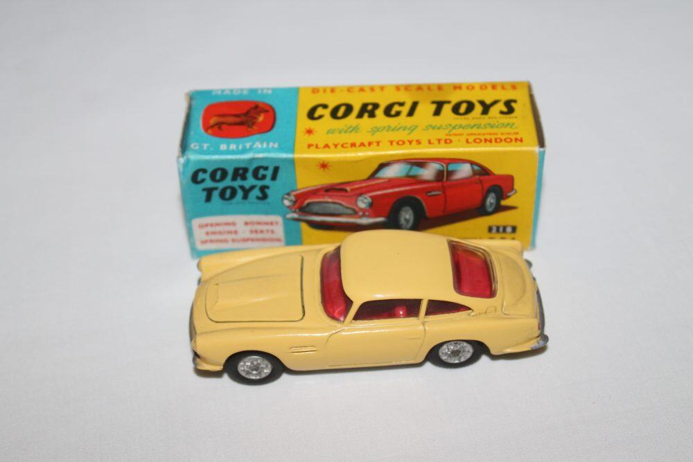aston martin d.b.4. corgi toys 218
