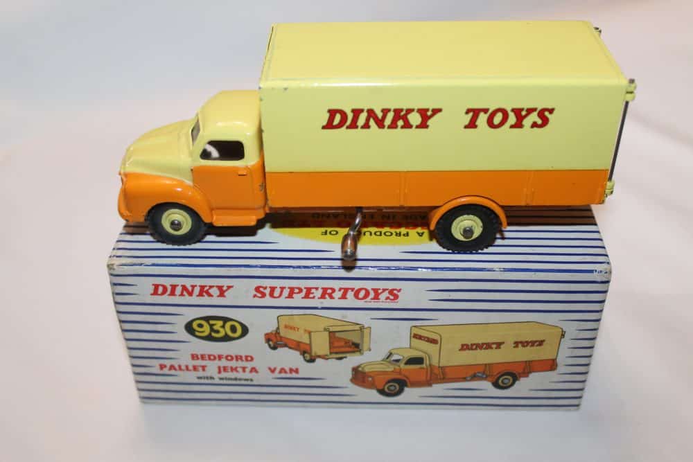 bedford pallet jekta truck dinky toys 930