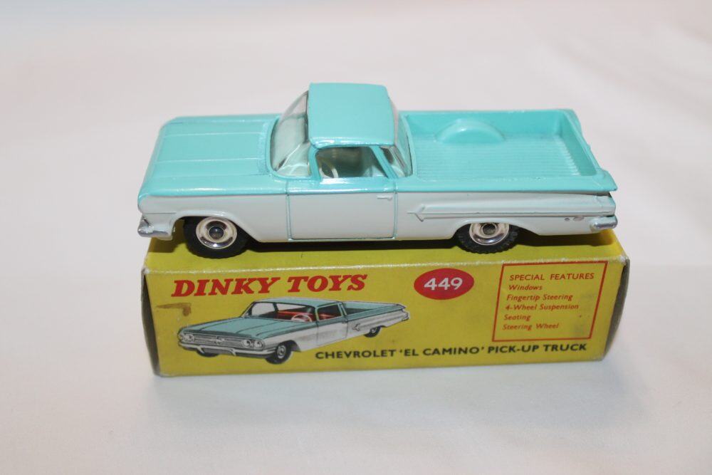 chevrolet el camino pick up truck dinky toys 449