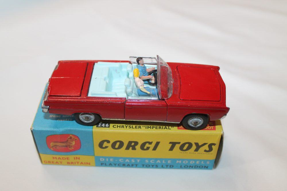 chrysler imperial corgi toys 246 side