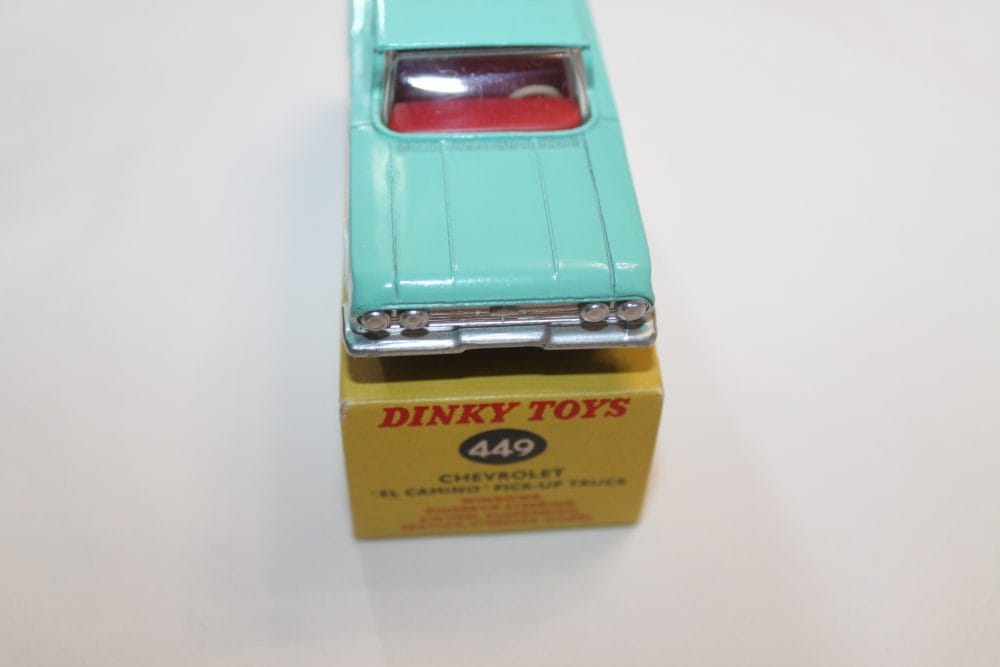 chevrolet el camino pick up truck dinky toys 449 front