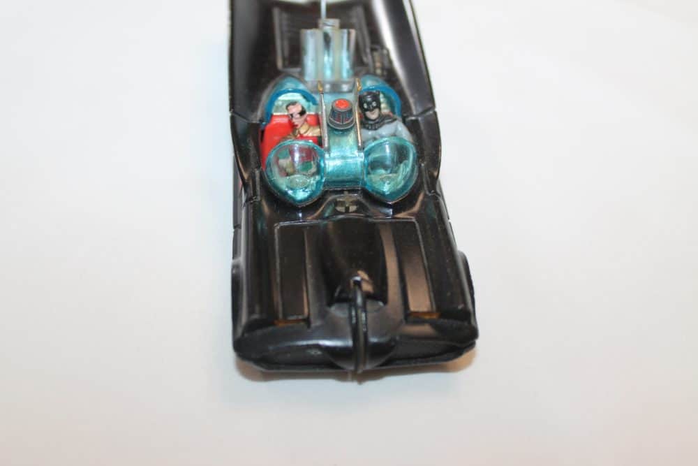 1st issue matte black batmobile corgi toys 267 front