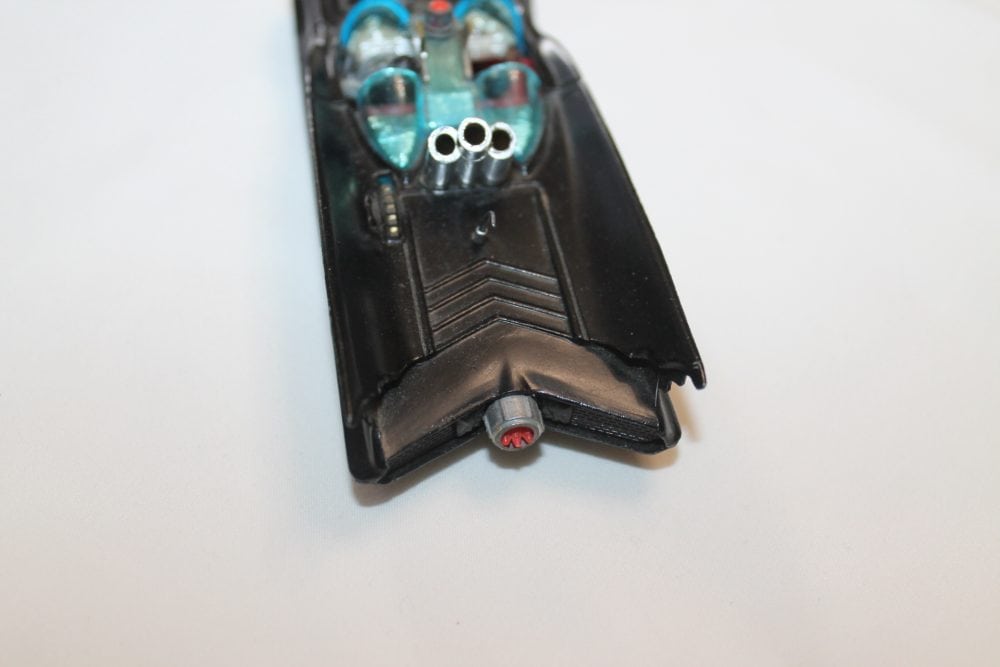 1st issue matte black batmobile corgi toys 267 back