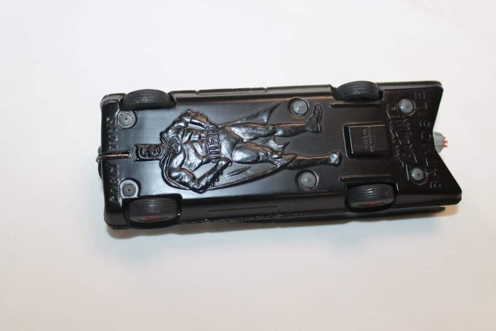 1st issue matte black batmobile corgi toys 267 base
