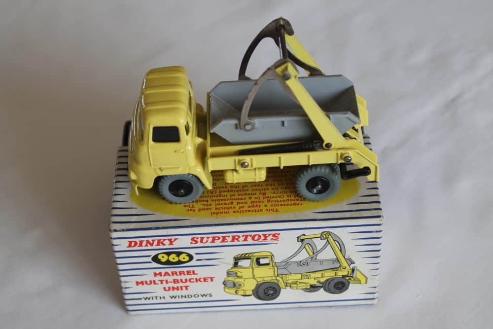 marrel multi bucket unit dinky toys 966
