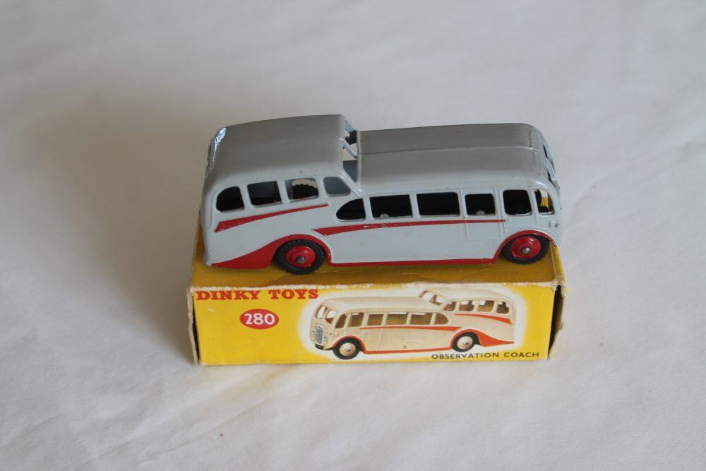 observation coach dinky toys 280 side