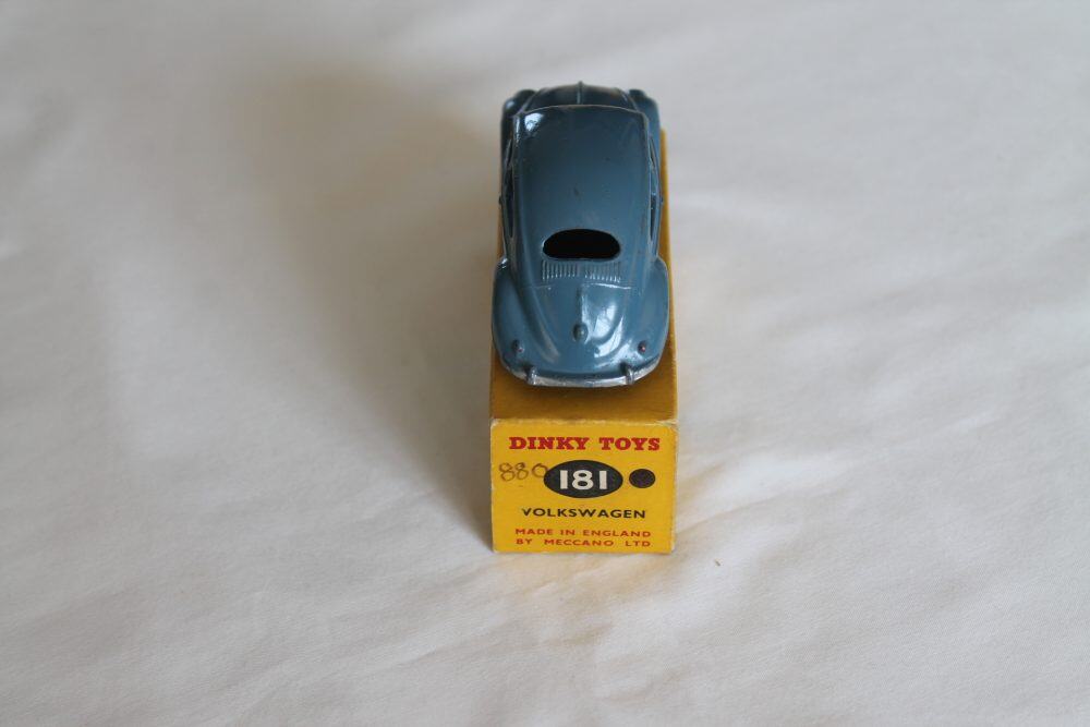 volkswagen beetle dinky toys 181 back
