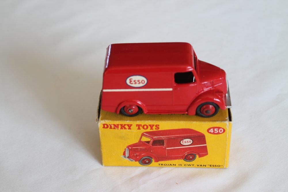 trojan esso van dinky toys 450 side