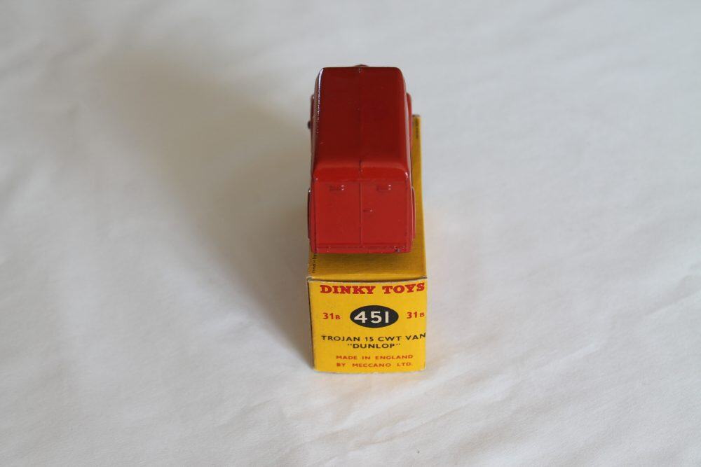 trojan van dunlop dinky toys 451-31a back