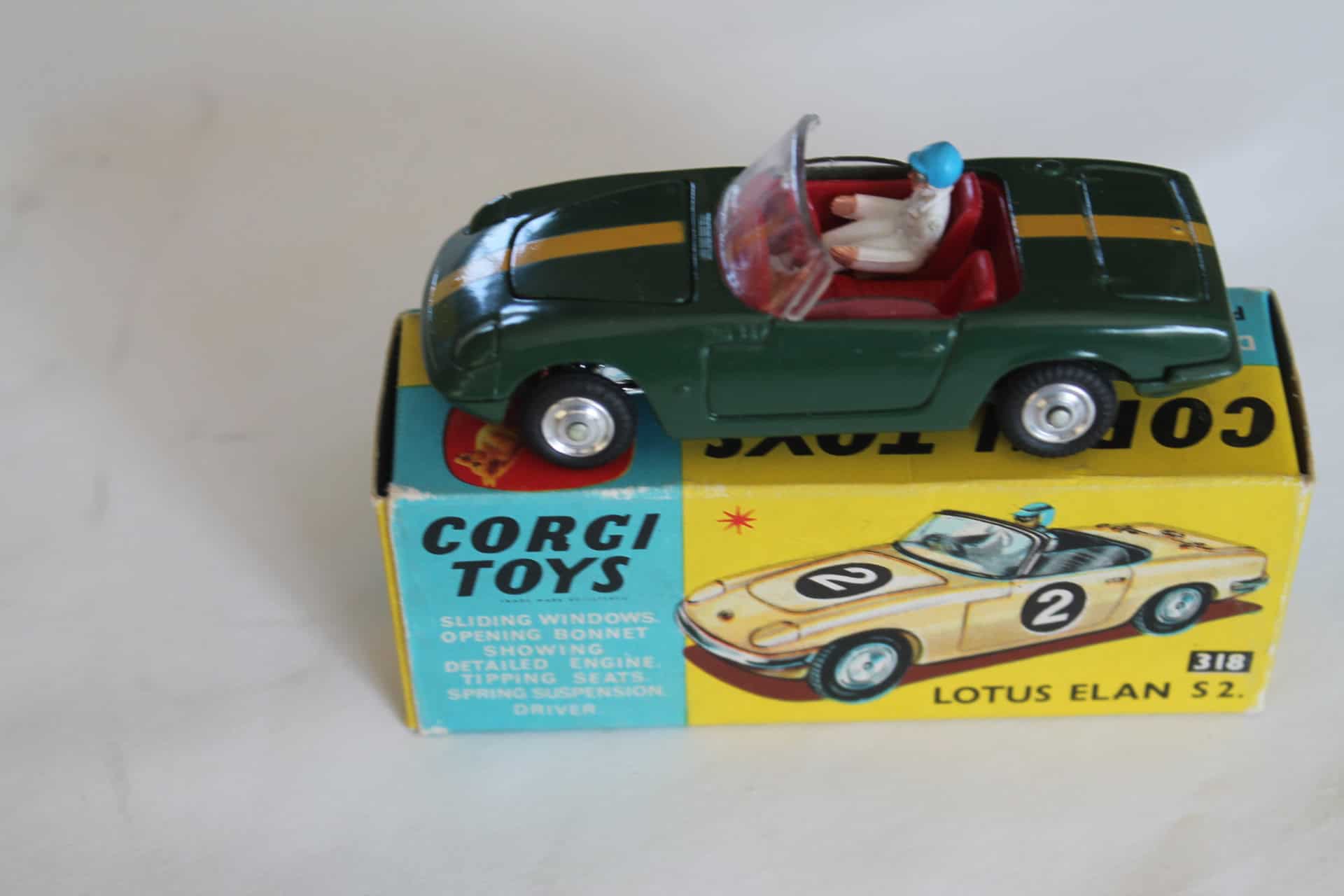 Corgi 318 Lotus Elan S 2. | Mint | Essex' collection