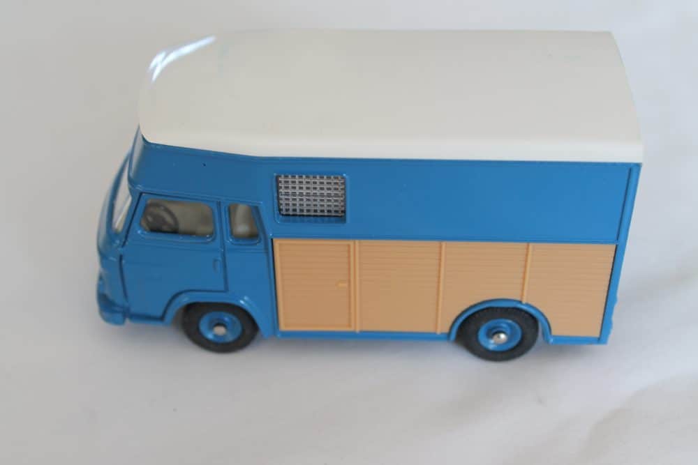 saviem horse box and sulky french dinky toys 571 left side