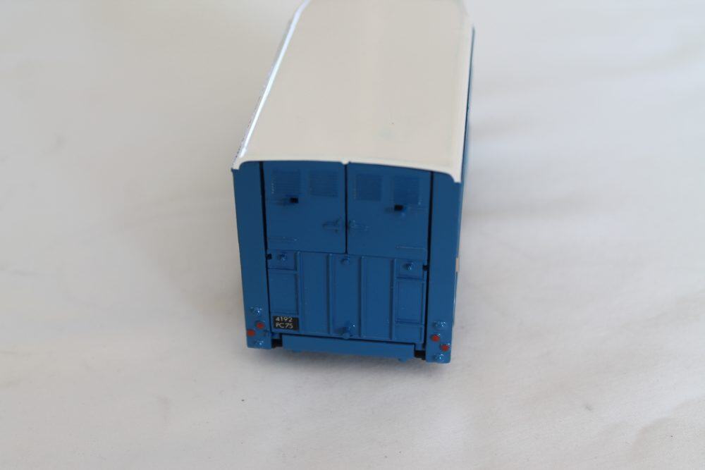saviem horse box and sulky french dinky toys 571 back