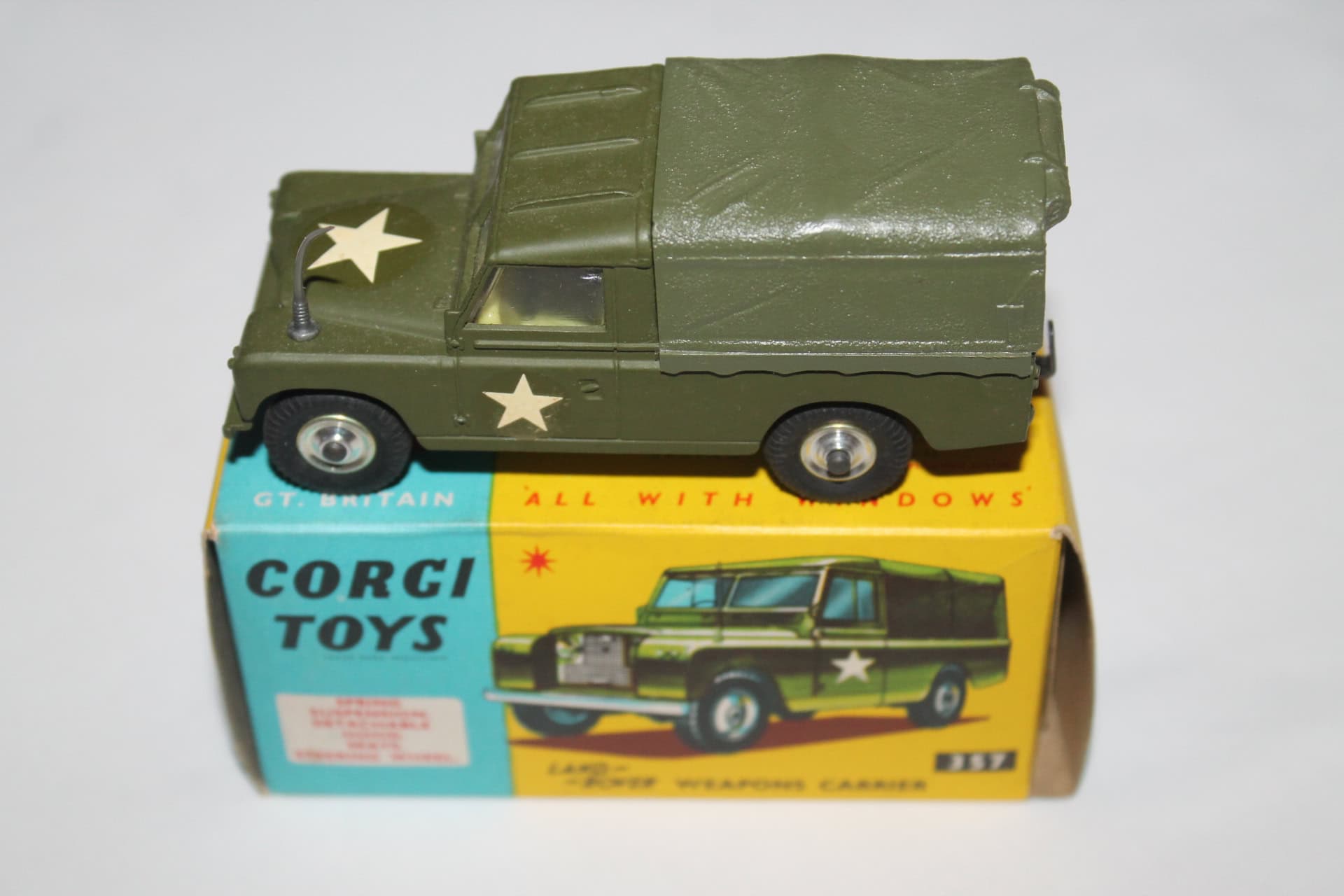 Corgi 357 Land Rover Weapons Carrier | Mint