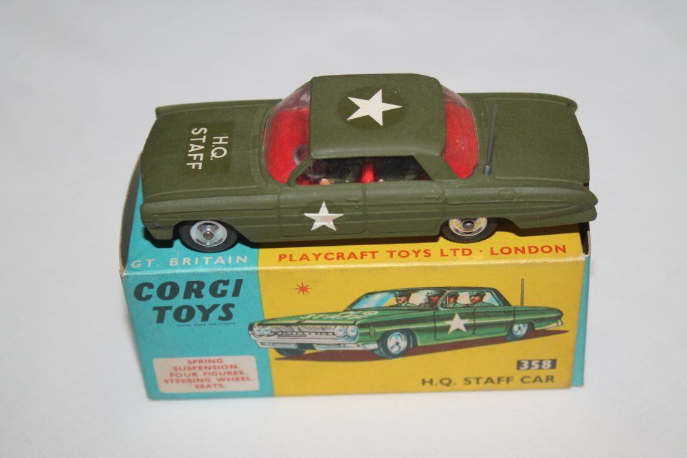 us army hq staff car corgi toys 358