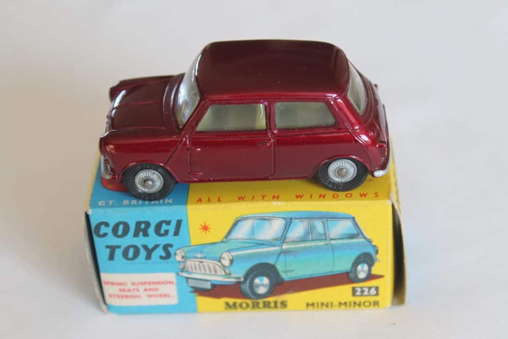 morris mini minor corgi toys 226