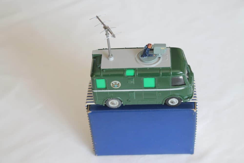 b.b.c. t.v. roving eye vehicle dinky toys 968 side