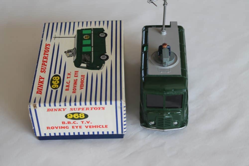 b.b.c. t.v. roving eye vehicle dinky toys 968 front