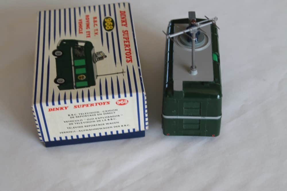 b.b.c. t.v. roving eye vehicle dinky toys 968 back