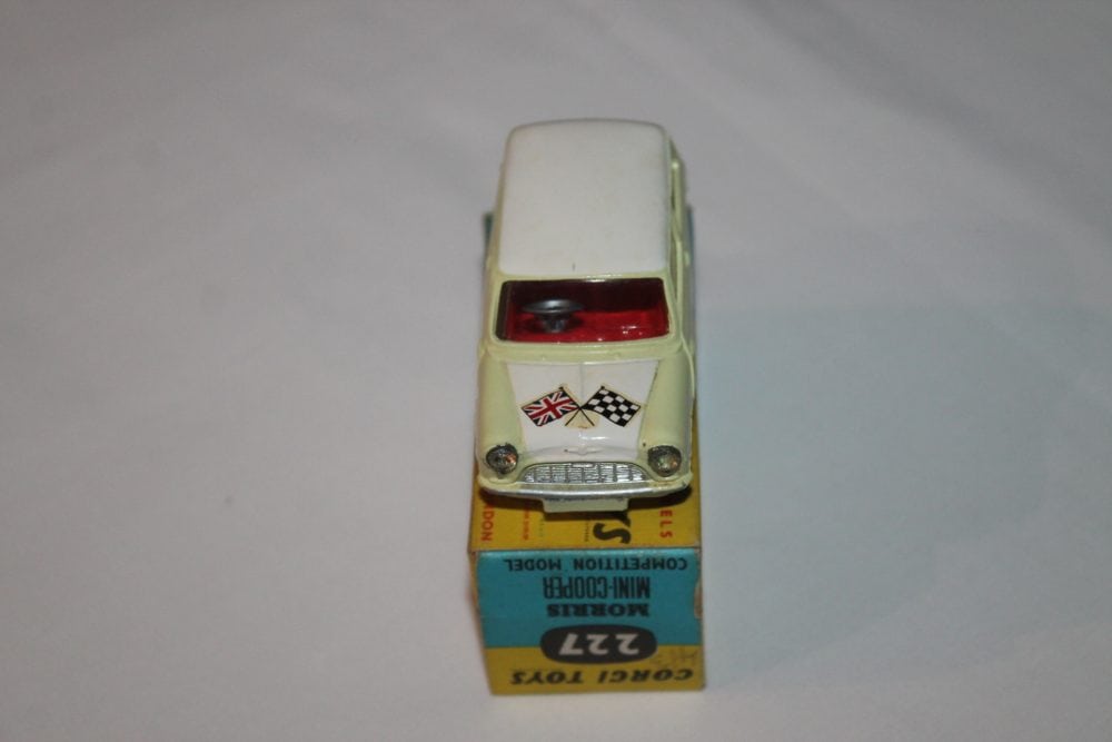 morris mini cooper competition corgi toys 227 front