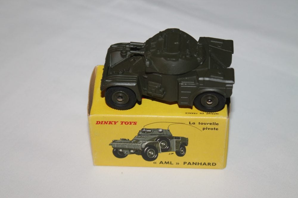 panhard armoured car french dinky toys 814