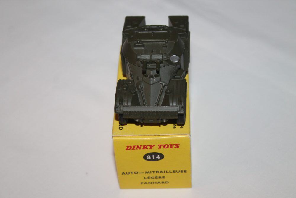 panhard armoured car french dinky toys 814 front