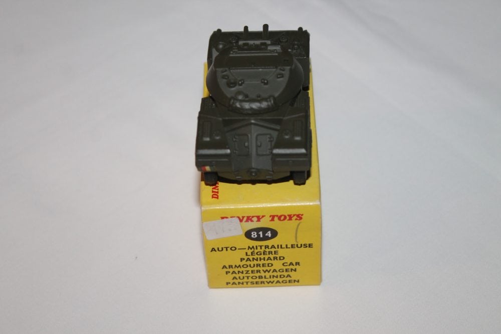 panhard armoured car french dinky toys 814 back