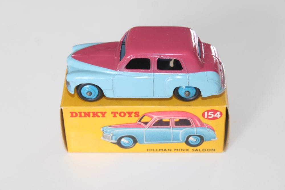 hillman minx dinky toys 154
