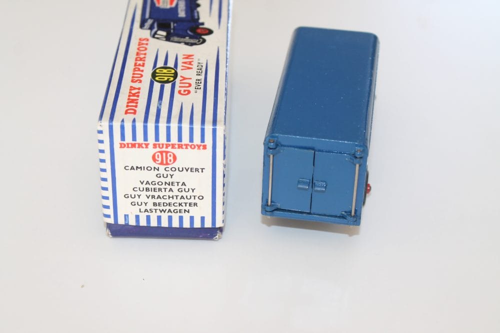 guy ever ready van dinky toys 918 back