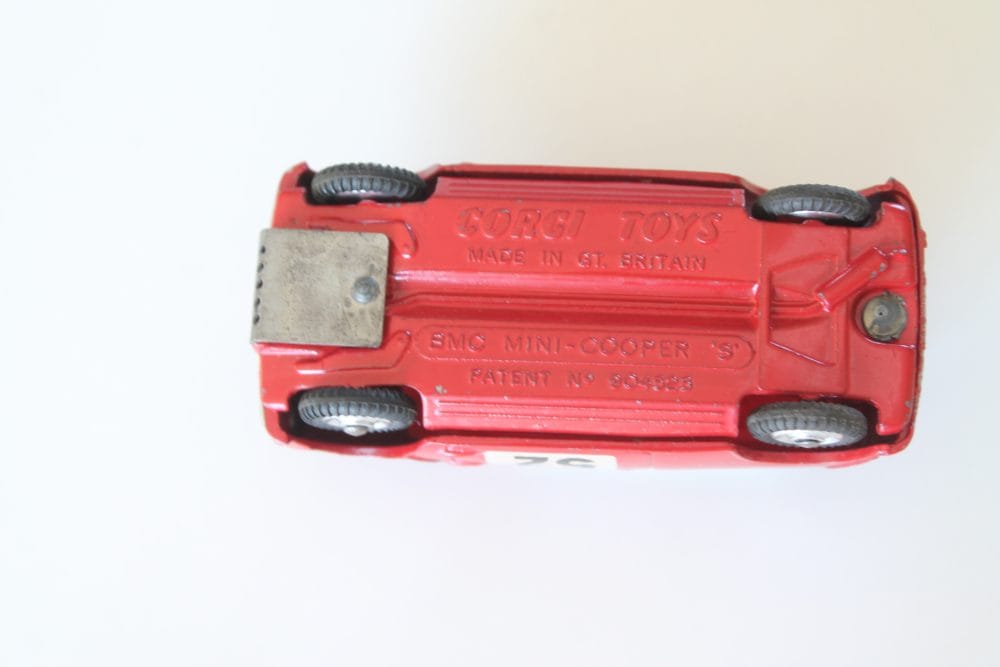 monte carlo bmc mini cooper s corgi toys 321