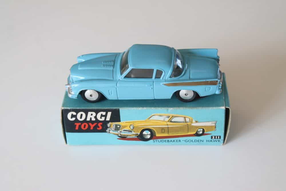 studebaker golden hawk corgi toys 211