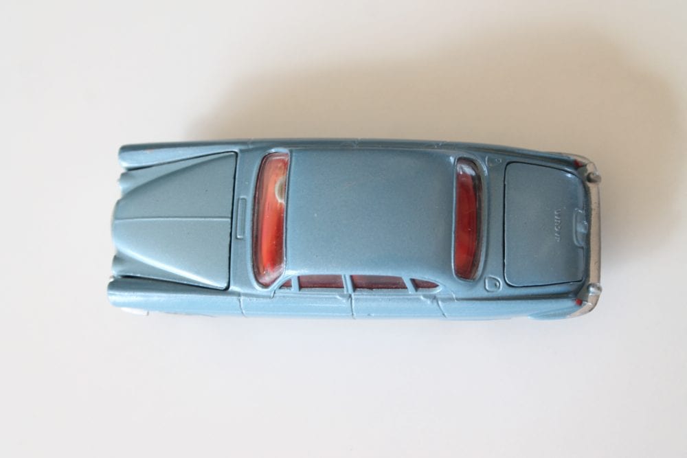 jaguar mark x mid metallic blue corgi toys 238 top
