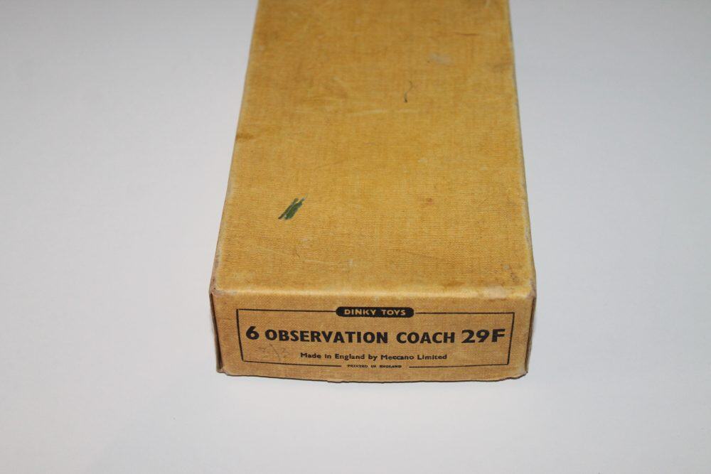 full trade box of observation coaches dinky toys 29f box