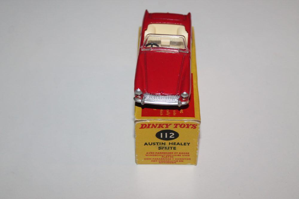 austin healey sprite dinky toys 112 front