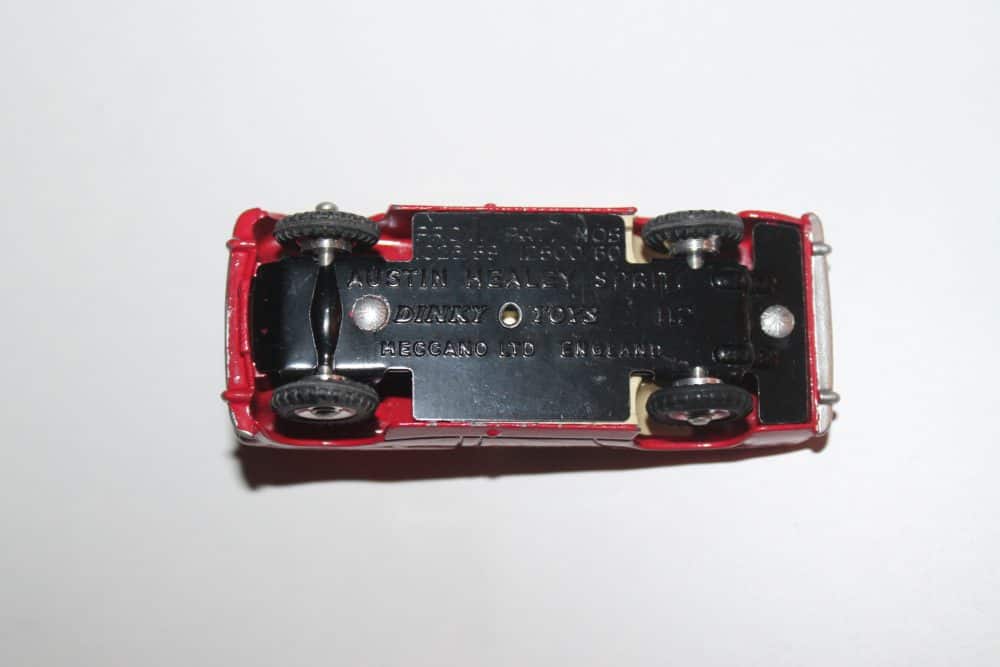 austin healey sprite dinky toys 112 base