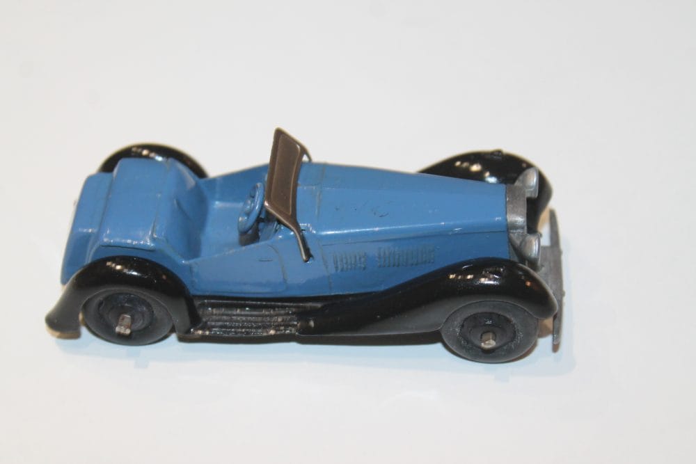 salmson 2 seater dinky toys 36e side