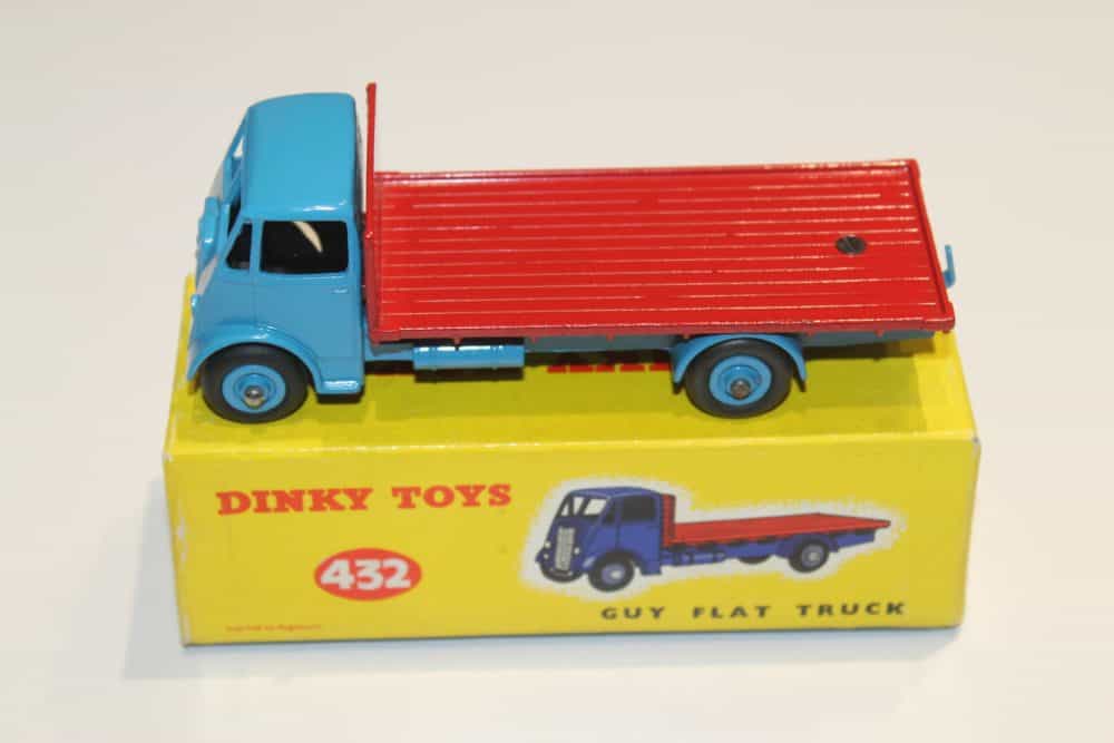 guy flat truck lorry dinky toys 432