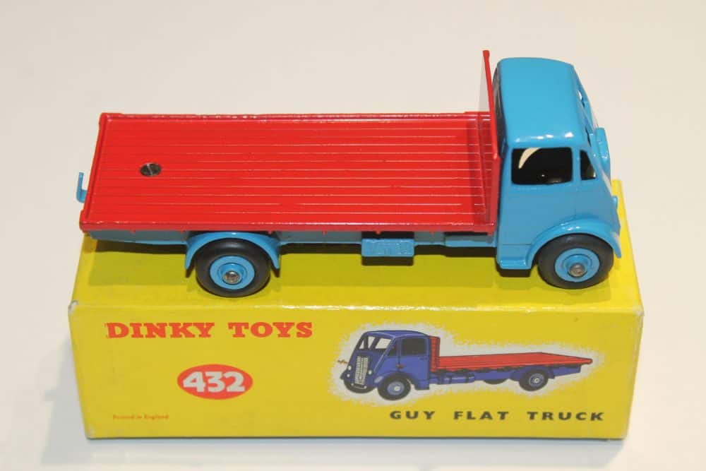 guy flat truck lorry dinky toys 432 side