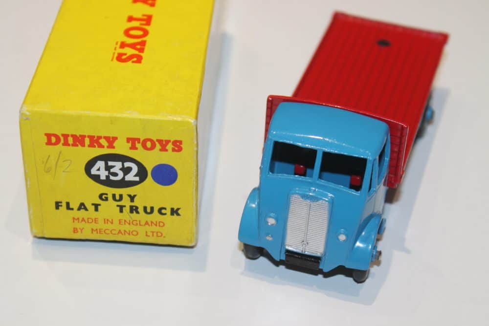 guy flat truck lorry dinky toys 432 front