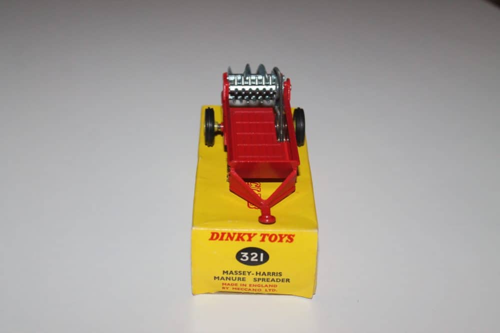 massey-harris manure spreader dinky toys 321 front